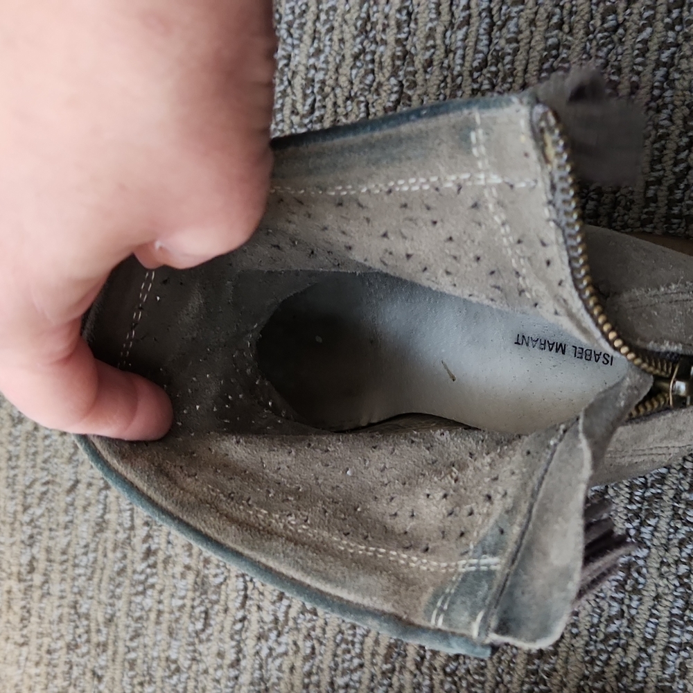 Isabel Marant Bealay Suede Booties - Picture 11 of 16